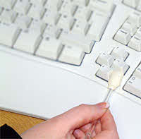 Tastatur-Reinigungsbürste Set - 2-teilig Für Computer